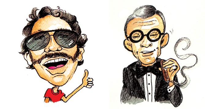 Caricature illustration